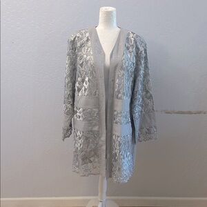 Elegant Gray Women's Jacket
